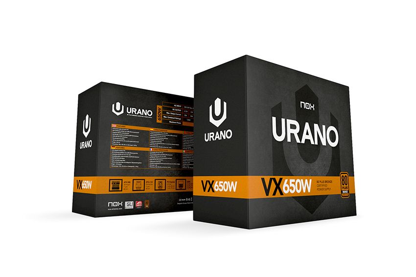 Fonte ATX - Urano VX 650W/750W - NOX