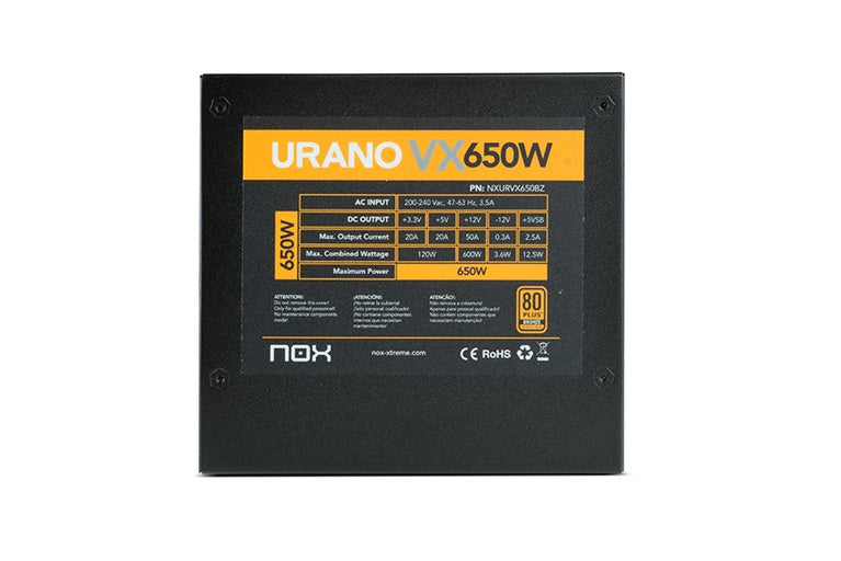 Fonte ATX - Urano VX 650W/750W - NOX
