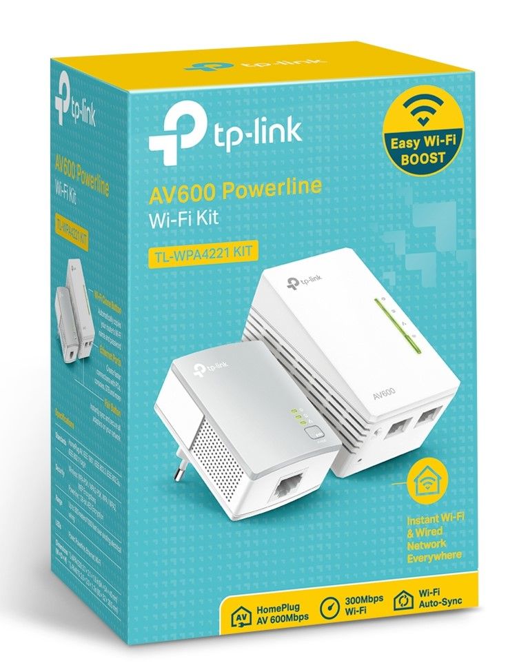 Powerline - AV600 TL-WPA4221 - Kit - TP-LINK