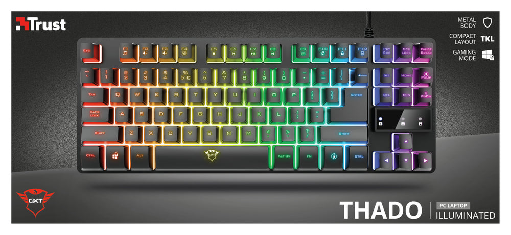 Teclado Gaming - GXT833 Thado - TRUST