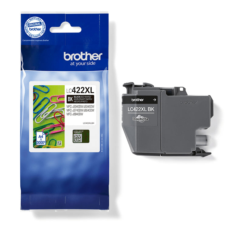 Tinteiro - LC422BKXL Preto - BROTHER