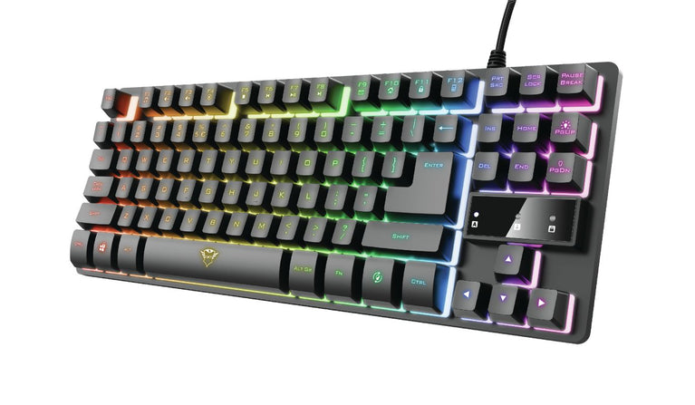 Conjunto Teclado + Rato + Tapete Gaming TRUST GXT794