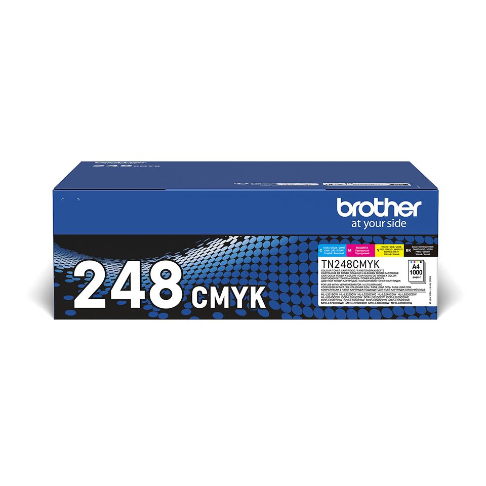 Toner - TN248VAL Pack 4 Cores - BROTHER