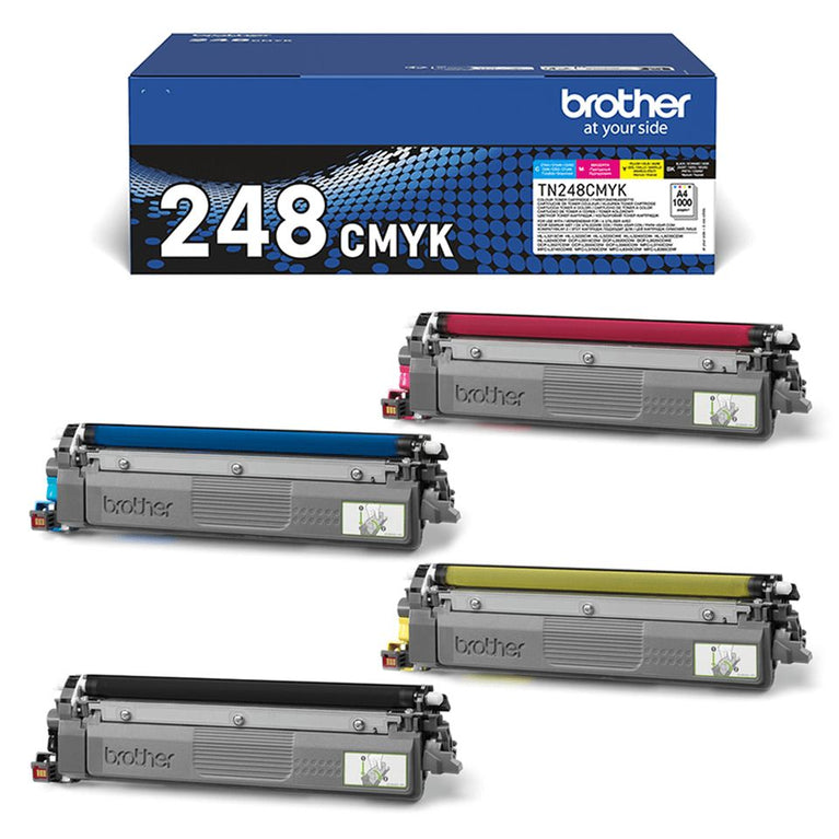 Toner - TN248VAL Pack 4 Cores - BROTHER