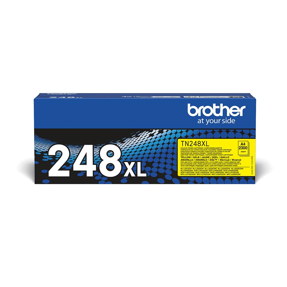 Toner - TN248XLY Amarelo - BROTHER