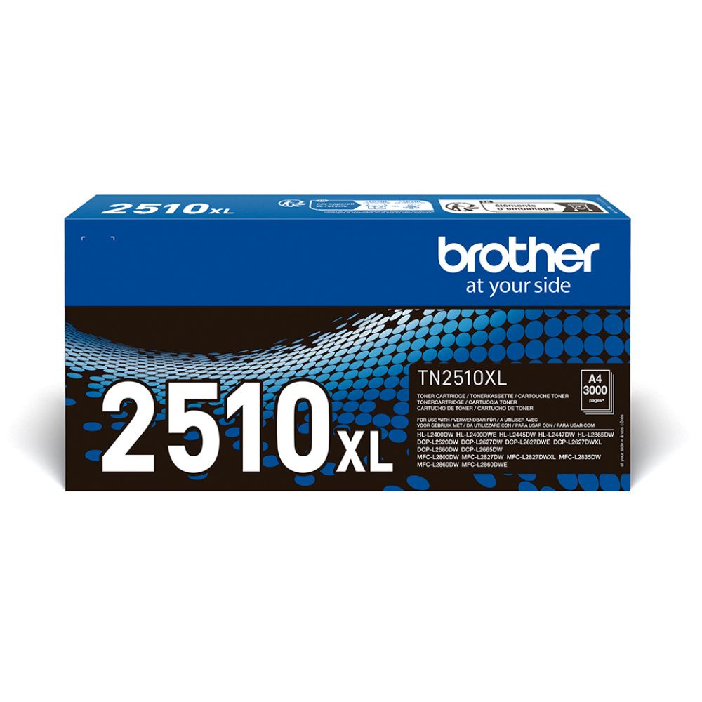 Toner - TN2510XL Preto - BROTHER