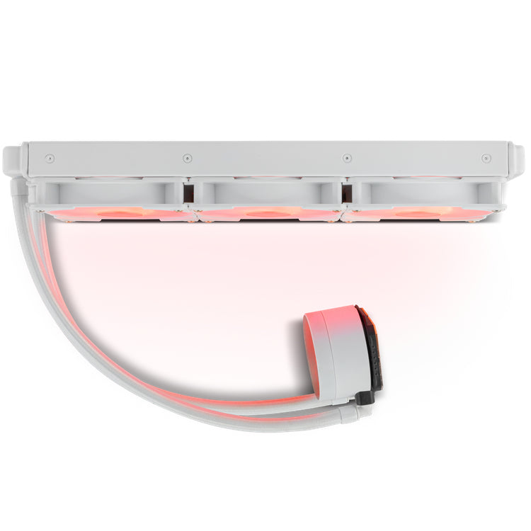 Cooler Watercooling Nox Hummer M-360 ARGB White