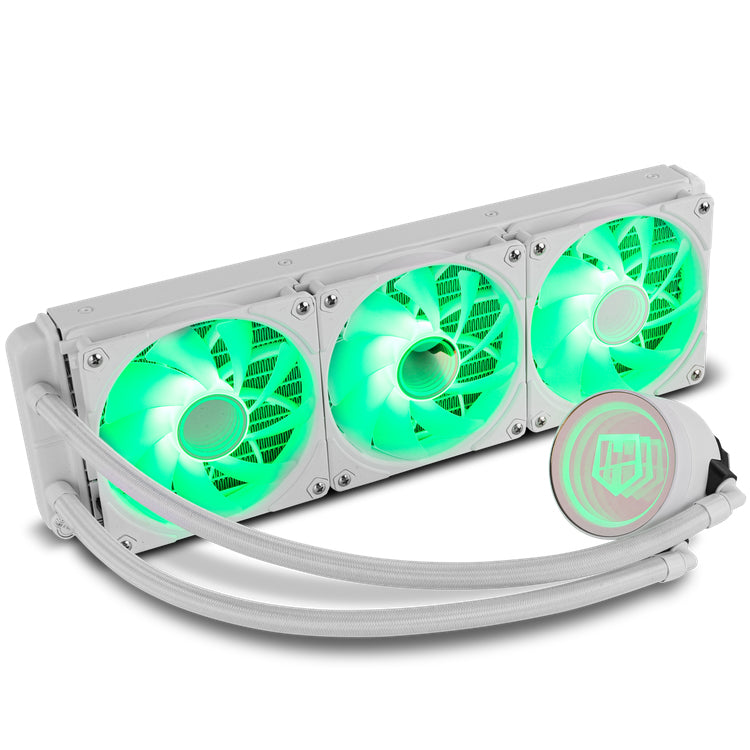 Cooler Watercooling Nox Hummer M-360 ARGB White