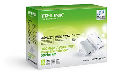 Powerline - kit TL-WPA4220 + TL-PA4010 - TP-LINK