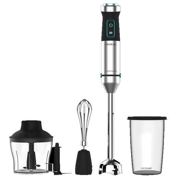 Varinha mágica - Power Titanblack 1500 XL Cream&Crush - CECOTEC