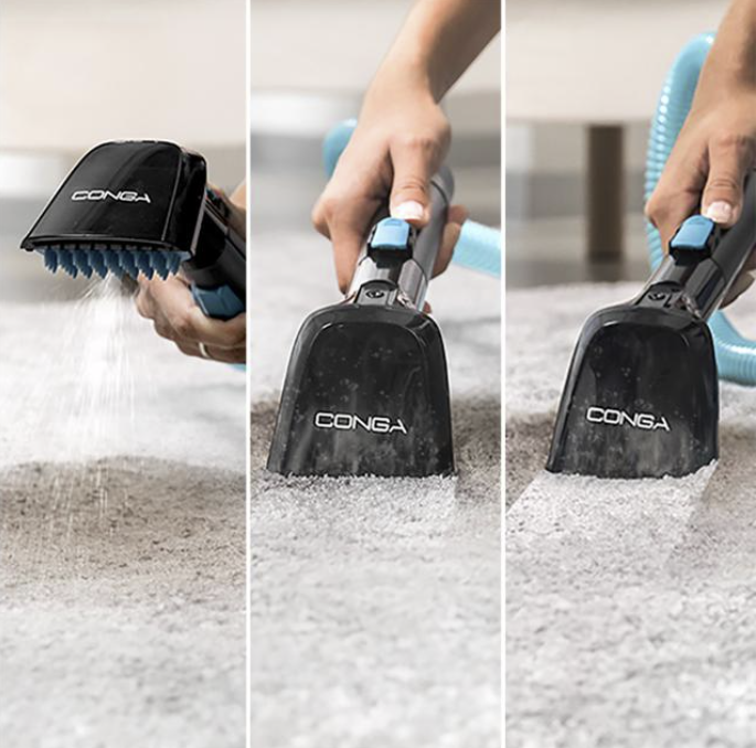 Aspirador sem saco - CECOTEC - CONGA 4000 CARPET&SPOT CEAN