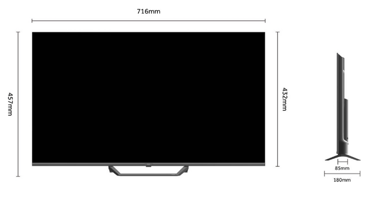 TV QLED Full HD - HAIER - 32" - H32S80EFX