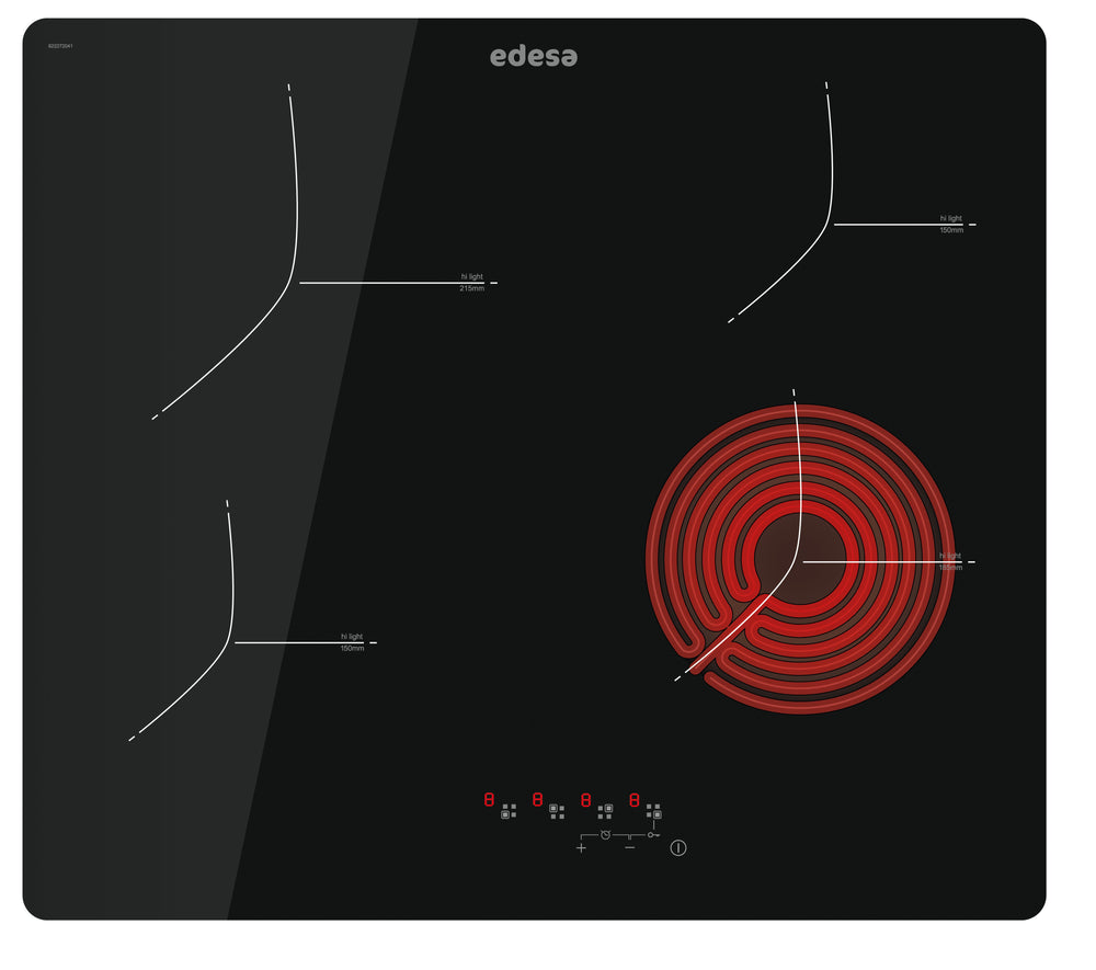Placa vitrocerâmica - EVT6422R - EDESA