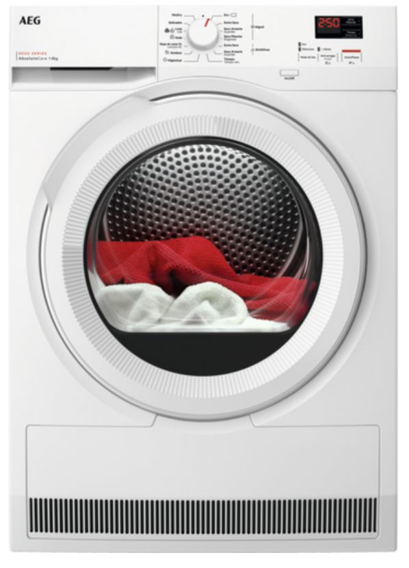 Máquina de secar roupa - 8 Kg - AEG - TR808A2OB