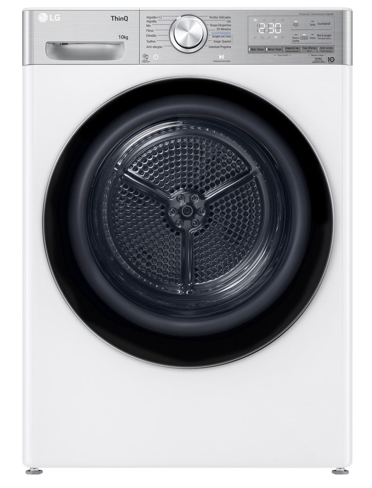 Máquina de secar roupa - 10 Kg - LG - RH10V9AV2WR