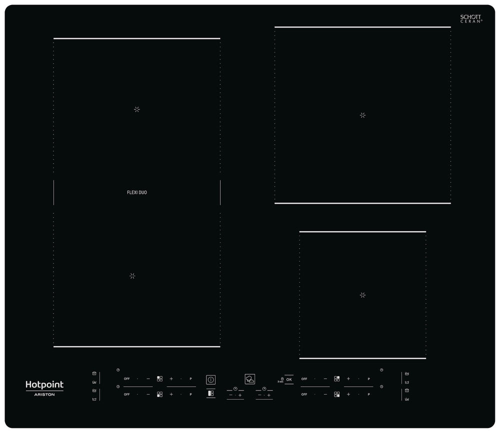Placa de indução - HOTPOINT - HB3160CNE