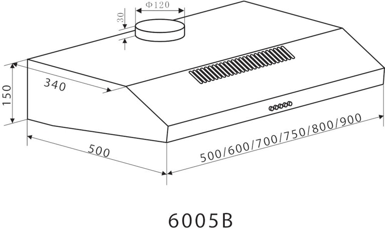 Exaustor convencional - CANDY - CFT 910/4SX