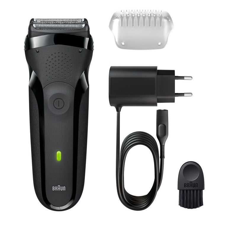 Máquina de barbear - BRAUN - Series3/300 preto