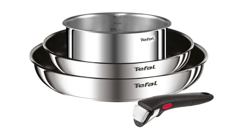 Conjunto tacho e duas frigideiras - TEFAL