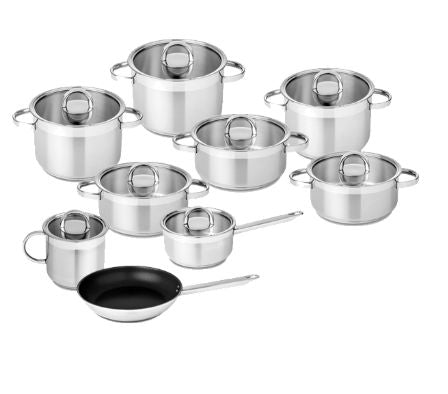 Trem de cozinha 9 peças Atlântico - SILAMPOS