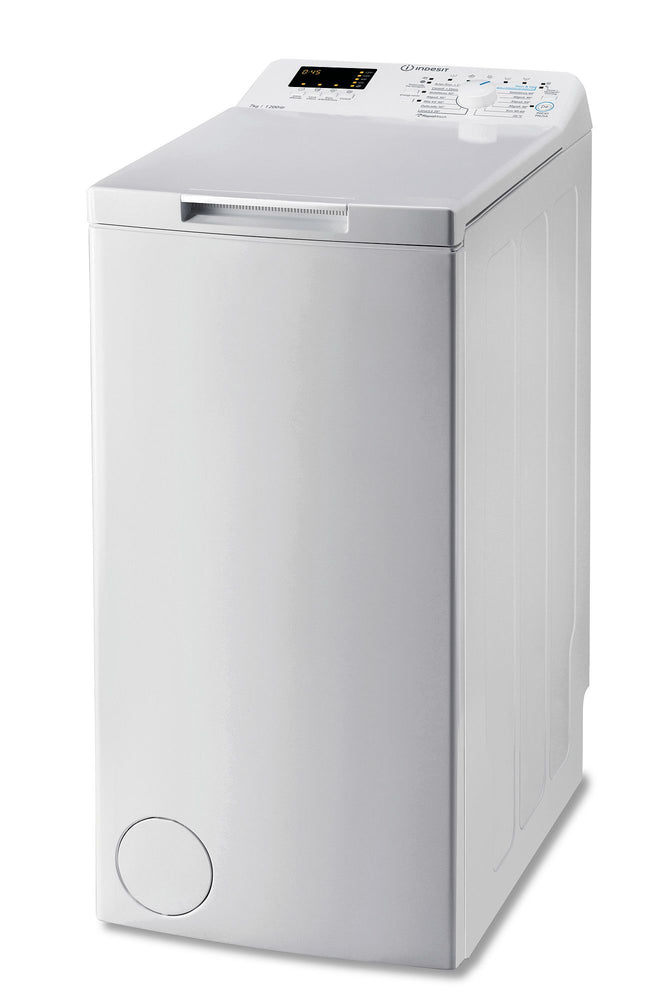 Máquina de lavar roupa - 7 Kg - Abertura vertical - INDESIT - BTWS72200SP/N