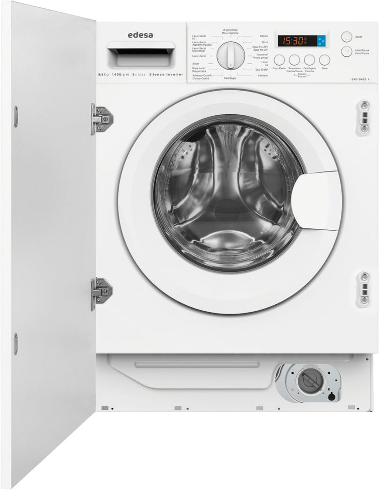 Máquina lavar e secar encastre - EWS8400I/A - EDESA
