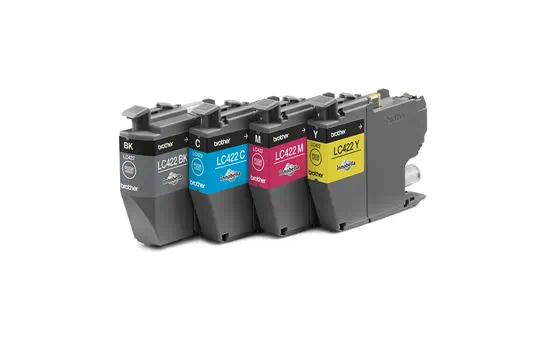 Tinteiro - LC422 Pack 4 cores - BROTHER