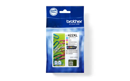 Tinteiro - LC422XLVAL Pack 4 cores - BROTHER