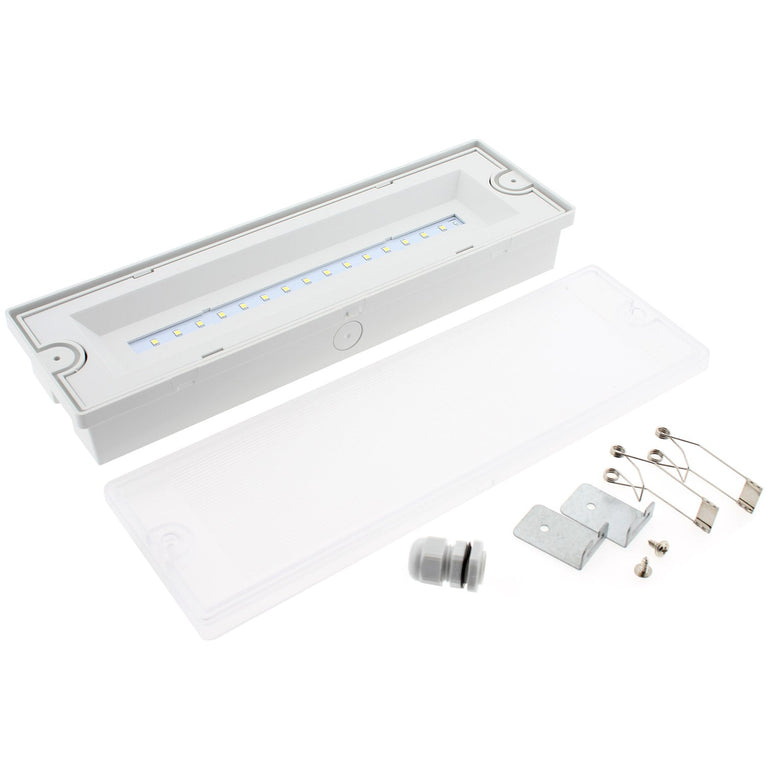 Luz de emergência LED RECLUX - Hermética IP65