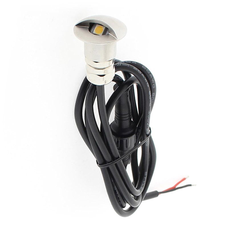 Foco POD LED - IP67 Aço inox - 1W
