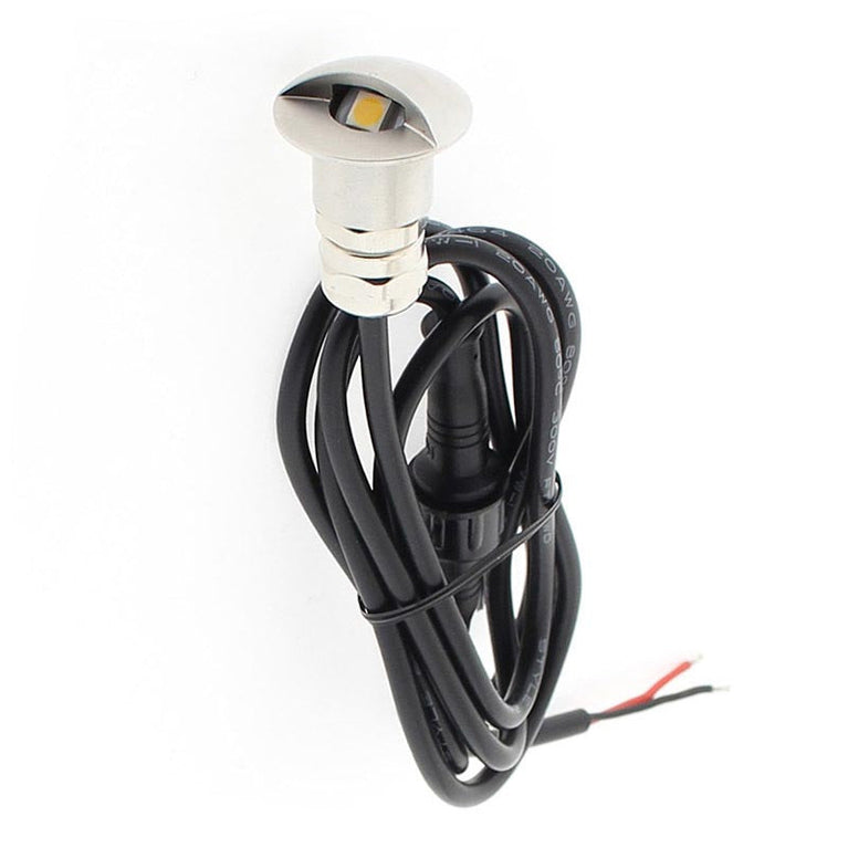 Foco POD LED - IP67 Aço inox - 1W