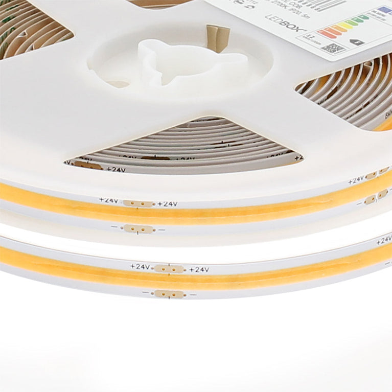 Fita LED Monocolor COB - DC24V - 5m (320Led/m)