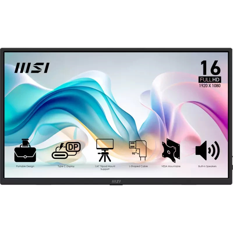 Monitor portátil - PRO MP165 E6 15.6" - MSI