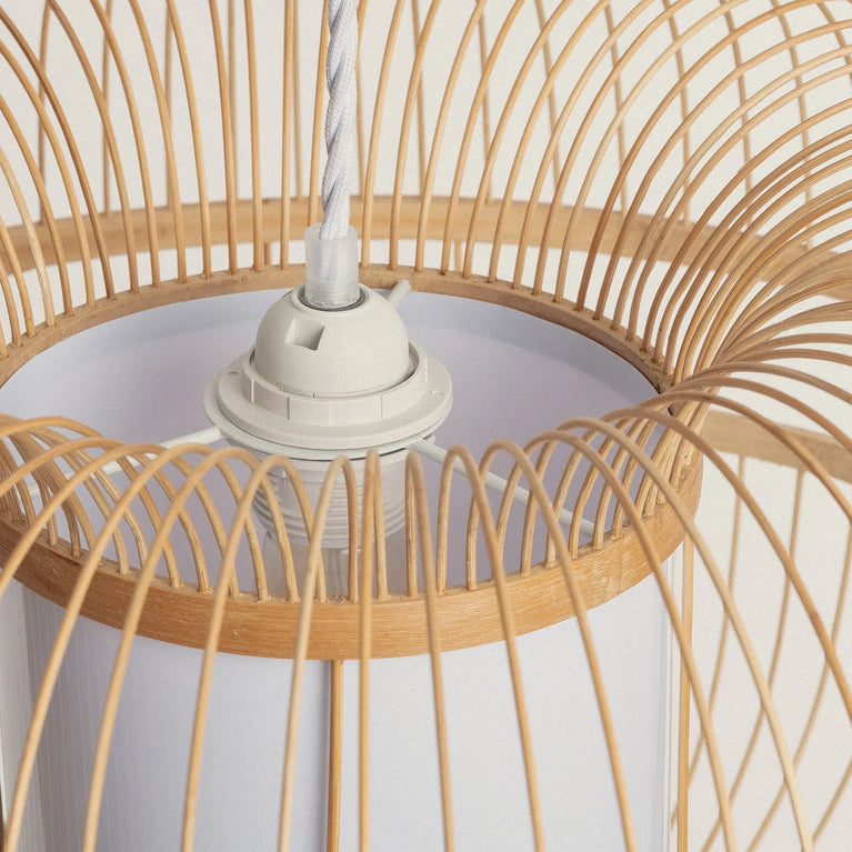 Candeeiro Suspenso Bambu Ofelia