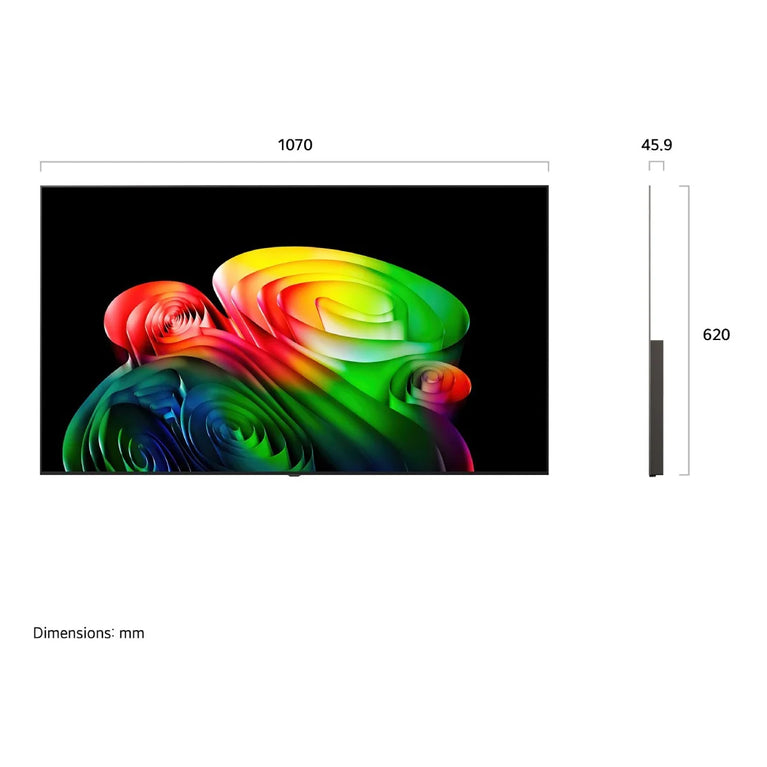 TV OLED Ultra HD 4K - LG - 48" - OLED48B65LA