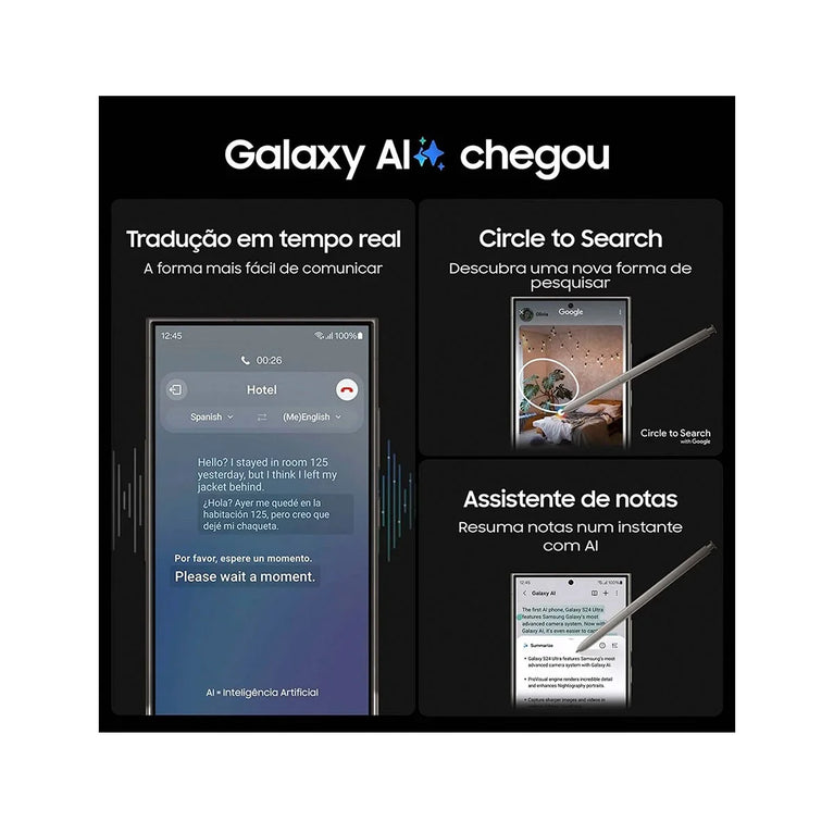 Telemóvel Android - Galaxy S24 Ultra- SAMSUNG