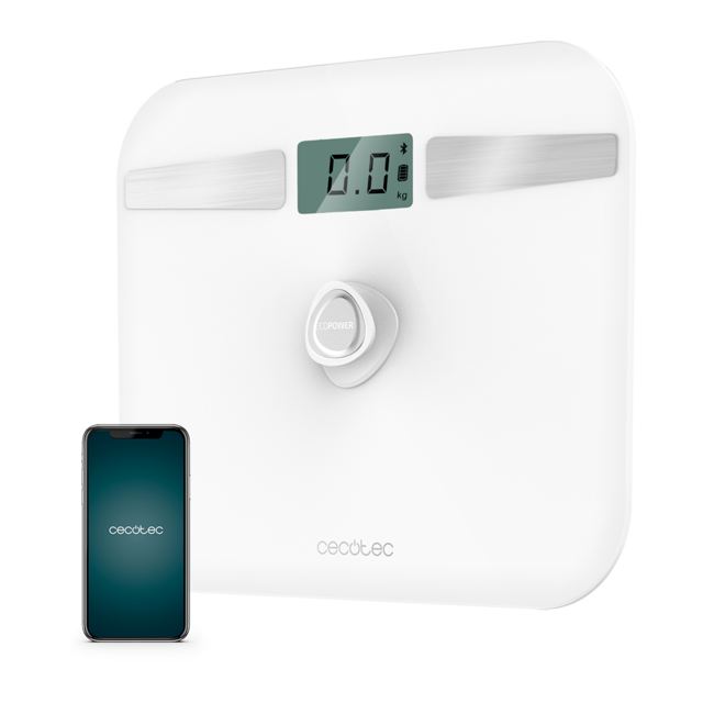 Balança de WC - Surface precision 10200 Smart healthy white - CECOTEC