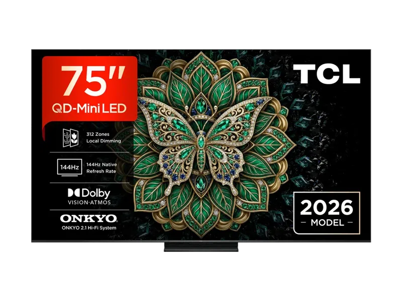 TV QD Mini LED Ultra HD 4K - TCL - 75" - 75C6KPRO