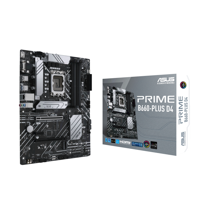 MB - PRIME B660-PLUS D4, GEN2 SK LGA1700 - ASUS