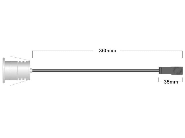 Foco Led submergível LAND MINI IP68 - 3W