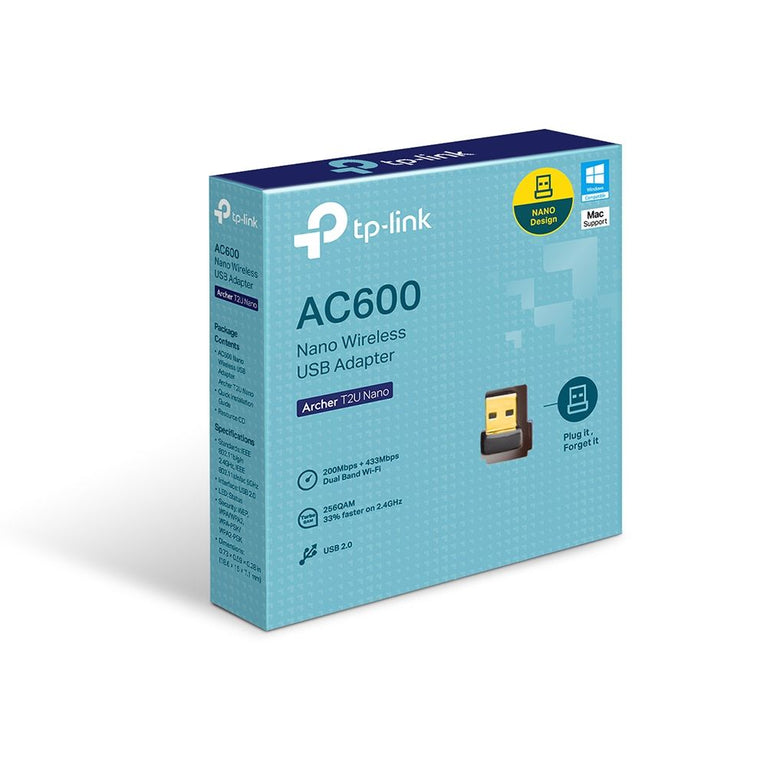 Adaptador de rede TP-LINK Archer T2U Nano