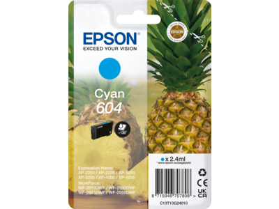 Tinteiro EPSON 604 Ciano