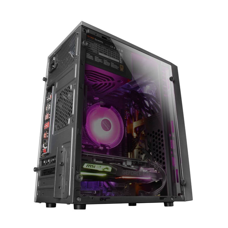 Caixa - MARS GAMING - MCM Micro ATX Black