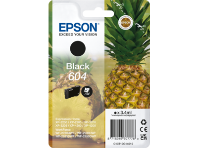 Tinteiro EPSON 604 preto