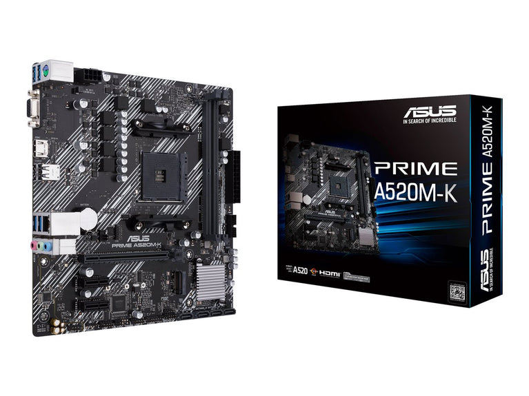MB - ASUS - Prime A520M-K AM4 mATX