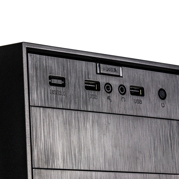 Caixa - Forte Black mATX - NOX