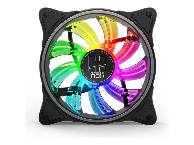Ventoinha - NOX - Hummer A-Fan 120 ARGB Inner Glow Fan