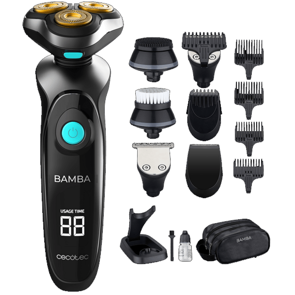 Aparador multifunções barba e corpo - Bamba Precisioncare Twistgroom 10in1 - CECOTEC