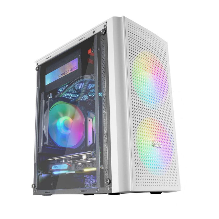 Caixa - MARS GAMING - MC300 Micro ATX White