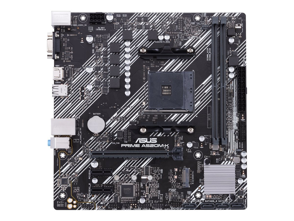 MB - ASUS - Prime A520M-K AM4 mATX